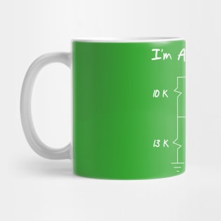 Funny Electronic Engineer  Transistor Geek I am Active Know Mug